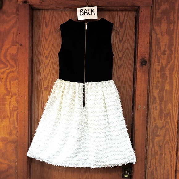 French Connection Black & White Party Dress 8 - Picture 5 of 14